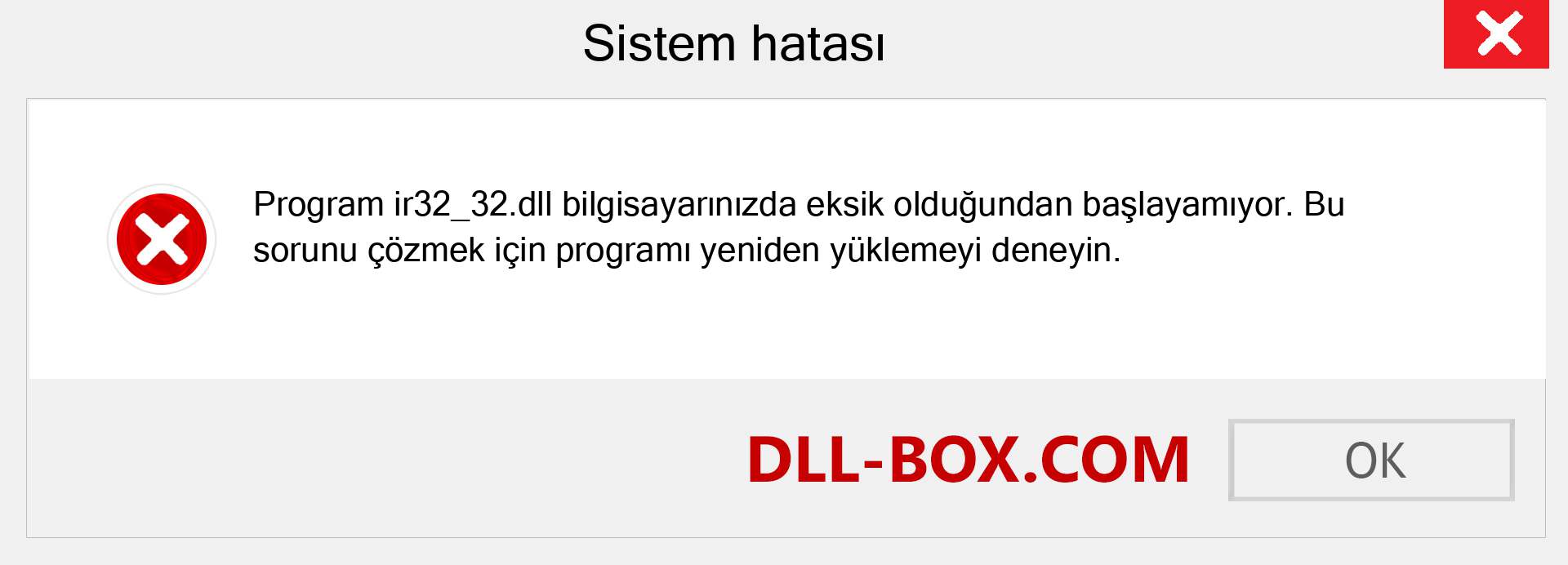 ir32_32.dll dosyası eksik mi? Windows 7, 8, 10 için İndirin - Windows'ta ir32_32 dll Eksik Hatasını Düzeltin, fotoğraflar, resimler